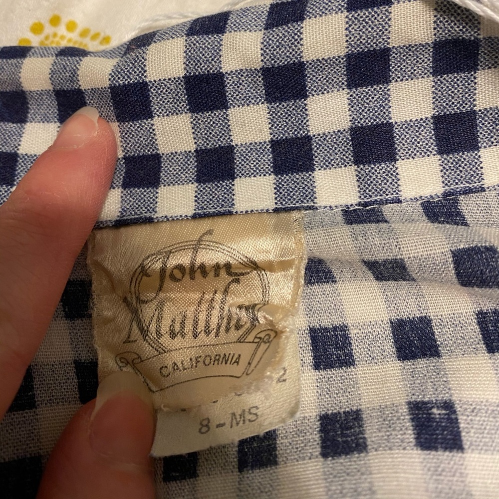 Vtg 70s button-down shirt 🖤 - Picture 5 of 5